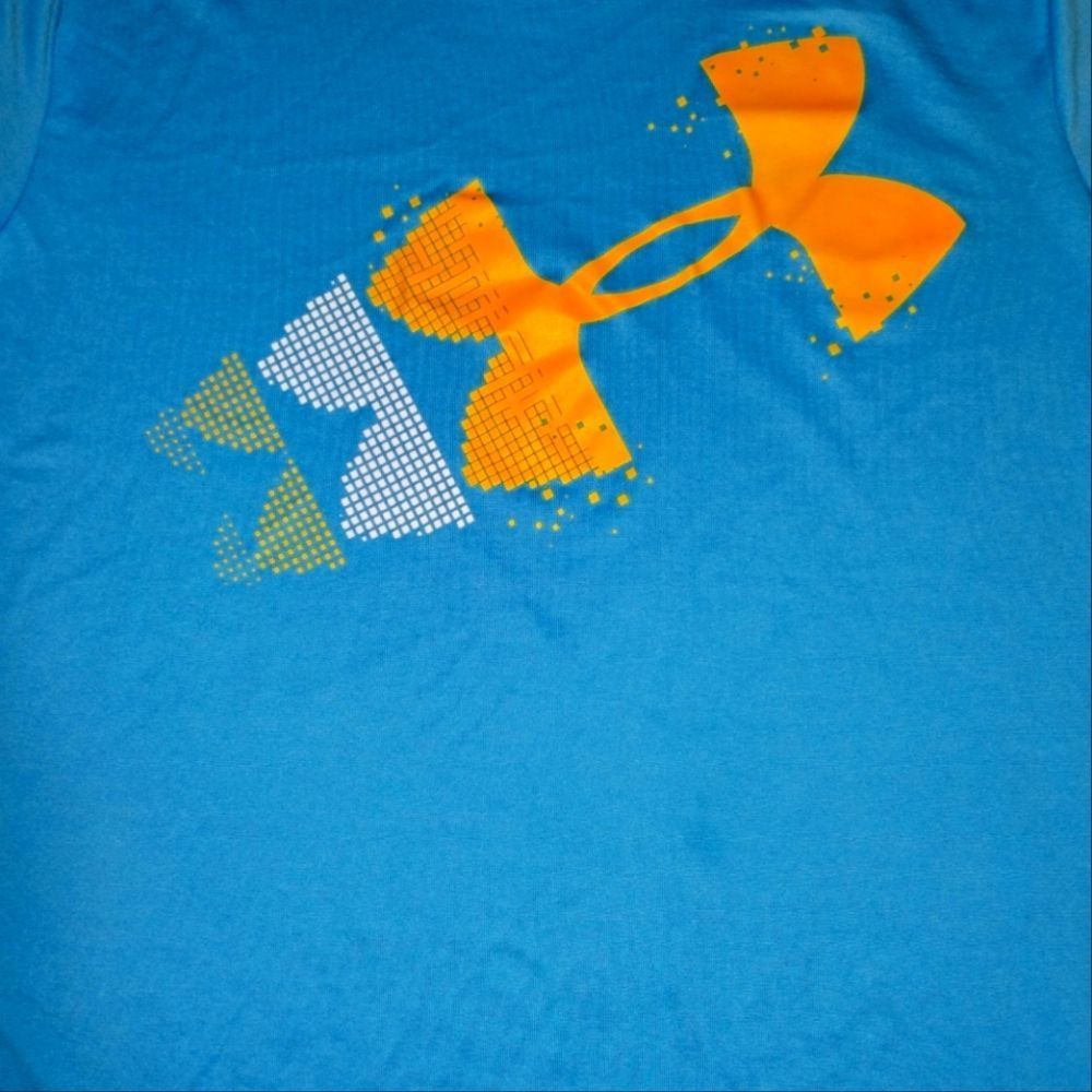 Under Armour Sports Blue t shirt Youth size XL - Picture 2 of 7